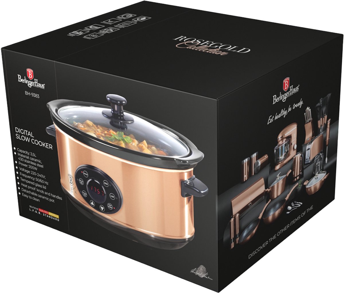 Slowcooker Rose Goud