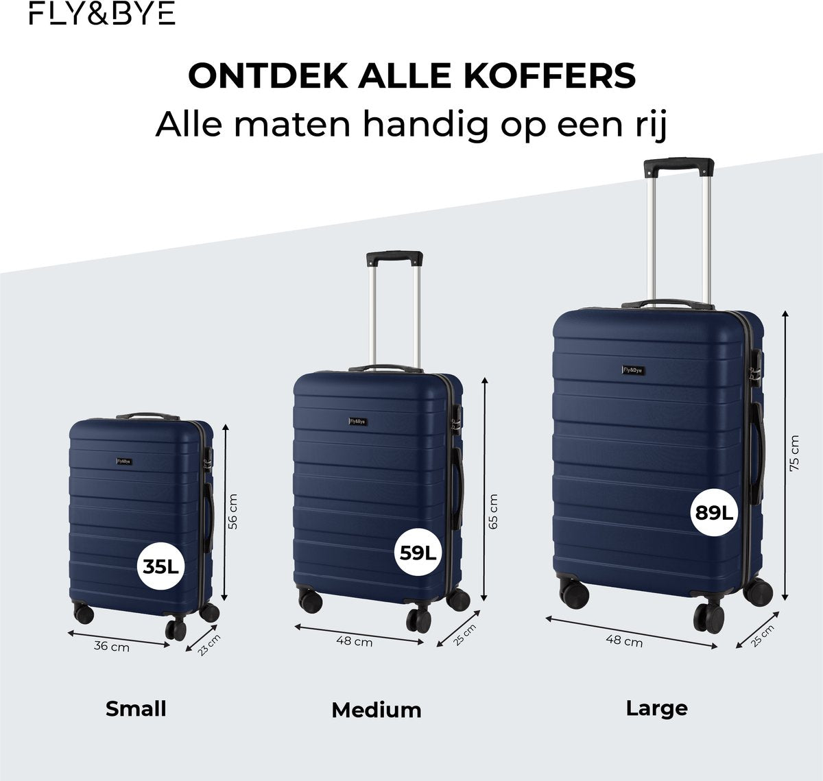 Kofferset Navy