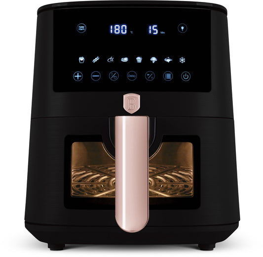 Airfryer XL Zwart/Rose Goud