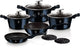 10 Delige Pannenset Blauw