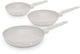 3-delige Pannenset Creme