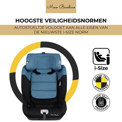 Autostoel i-size Blauw
