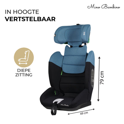 Autostoel i-size Blauw