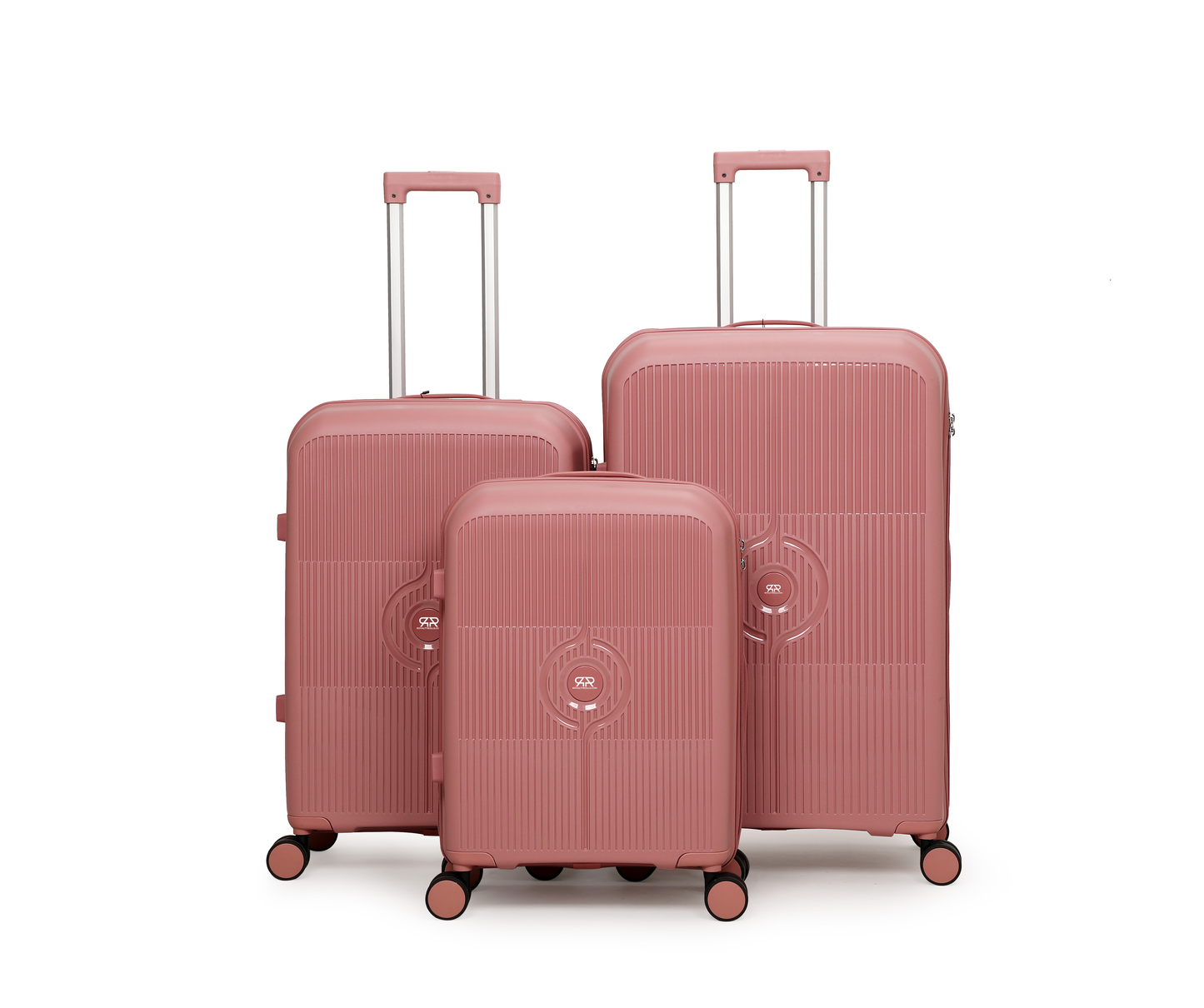 Kofferset Monaco Roze