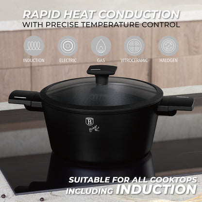 15 Delige Pannenset Zwart