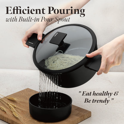 15 Delige Pannenset Zwart