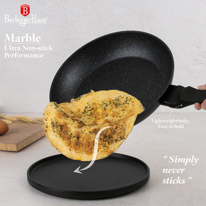 15 Delige Pannenset Zwart/Rose Goud