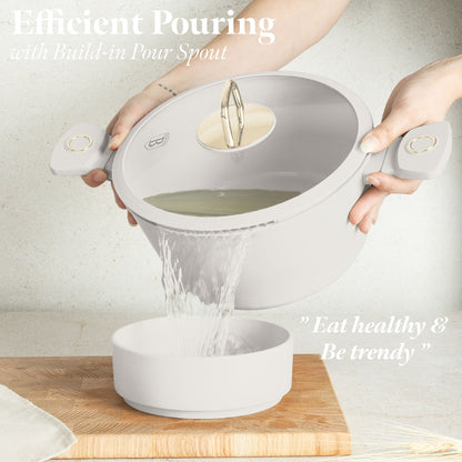 15 Delige Pannenset Creme