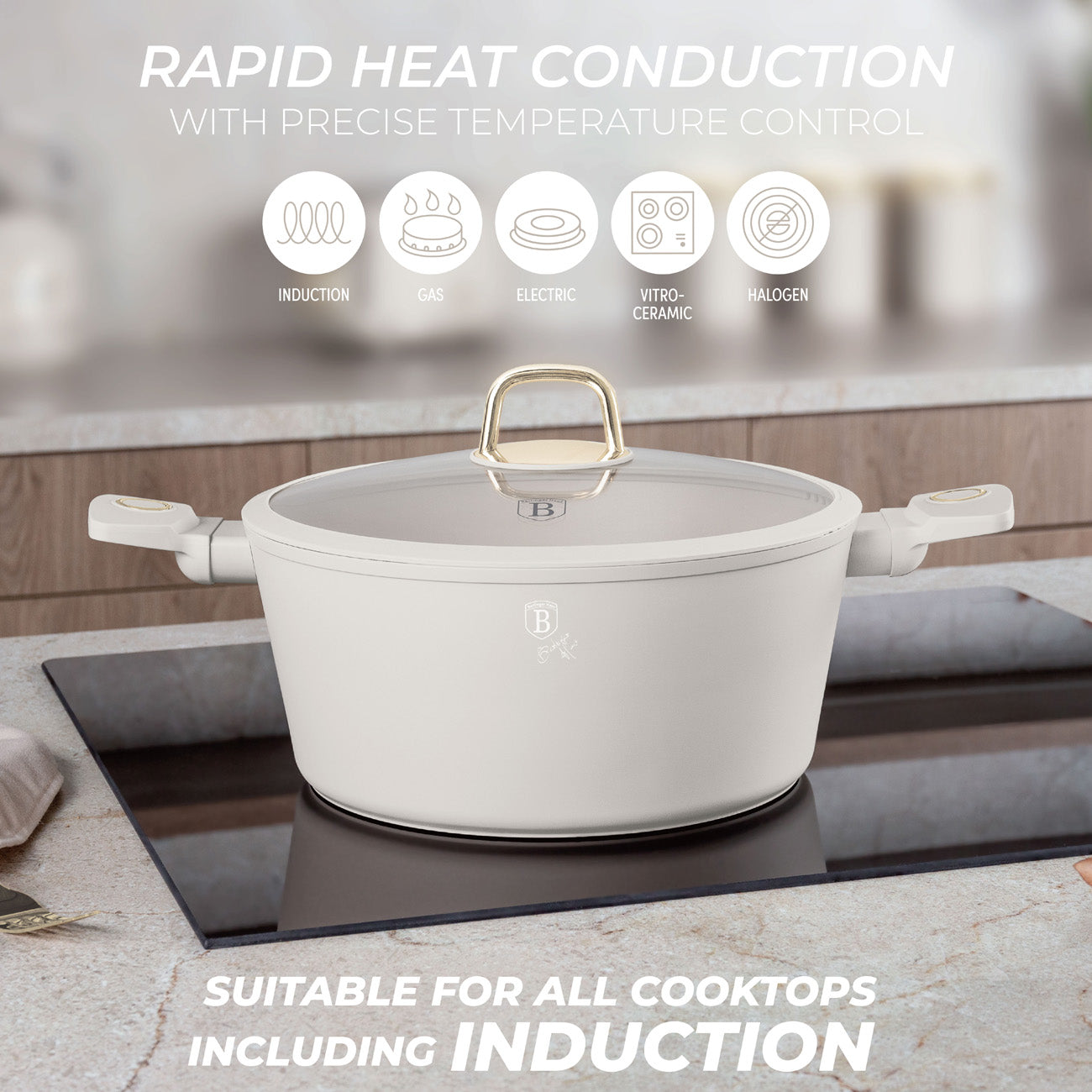 15 Delige Pannenset Creme