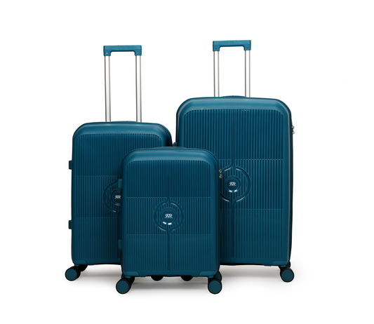 Kofferset Monaco Blauw