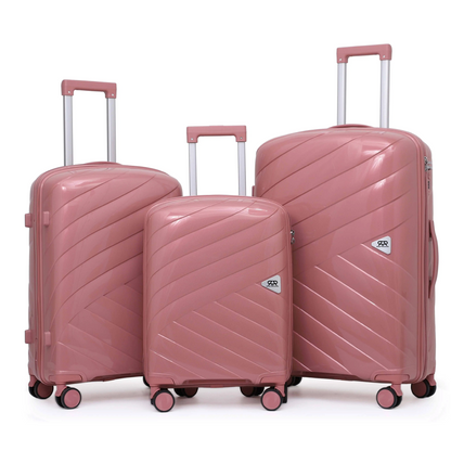 Kofferset New York Roze