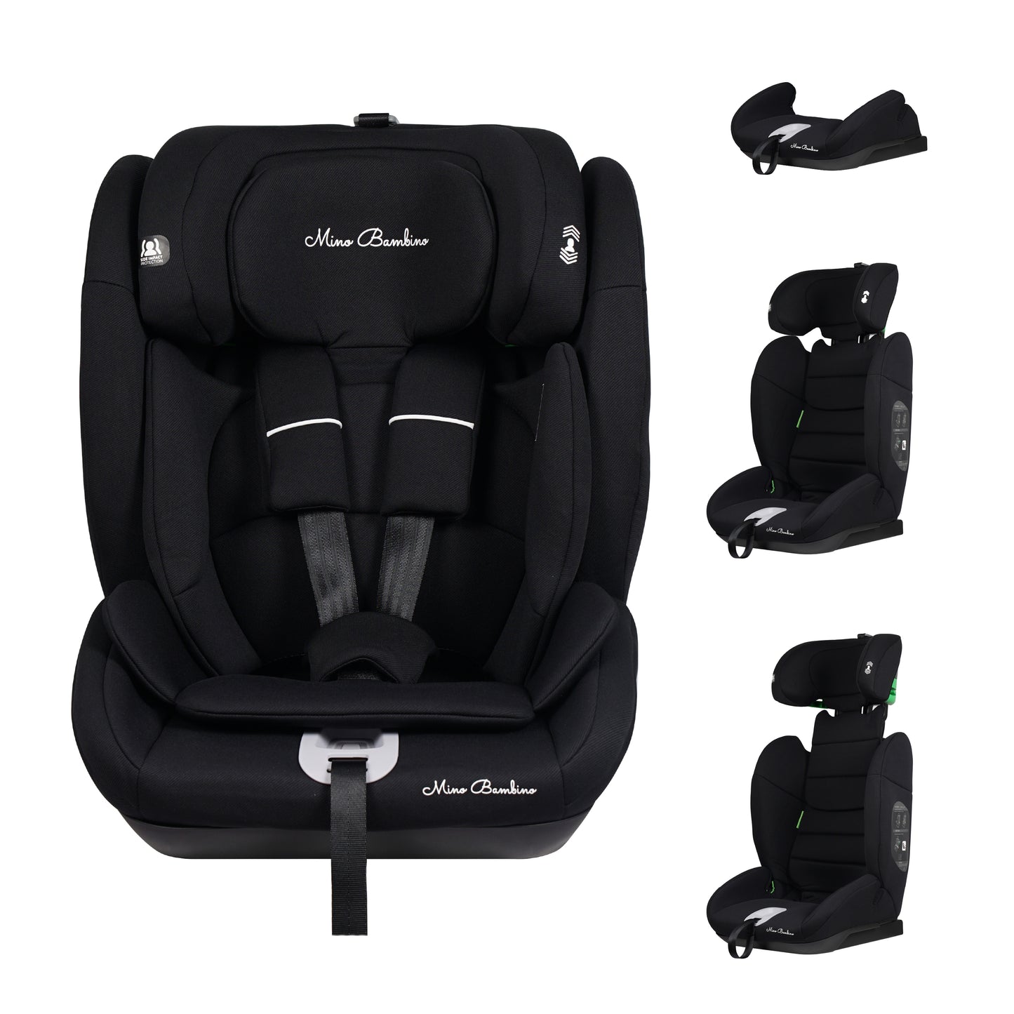 Autostoel i-size Zwart