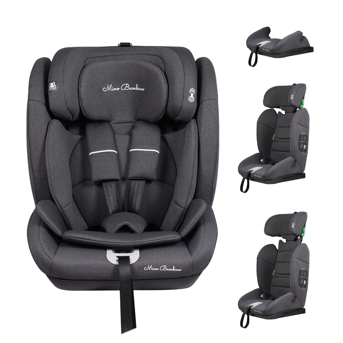 Autostoel i-size Grijs