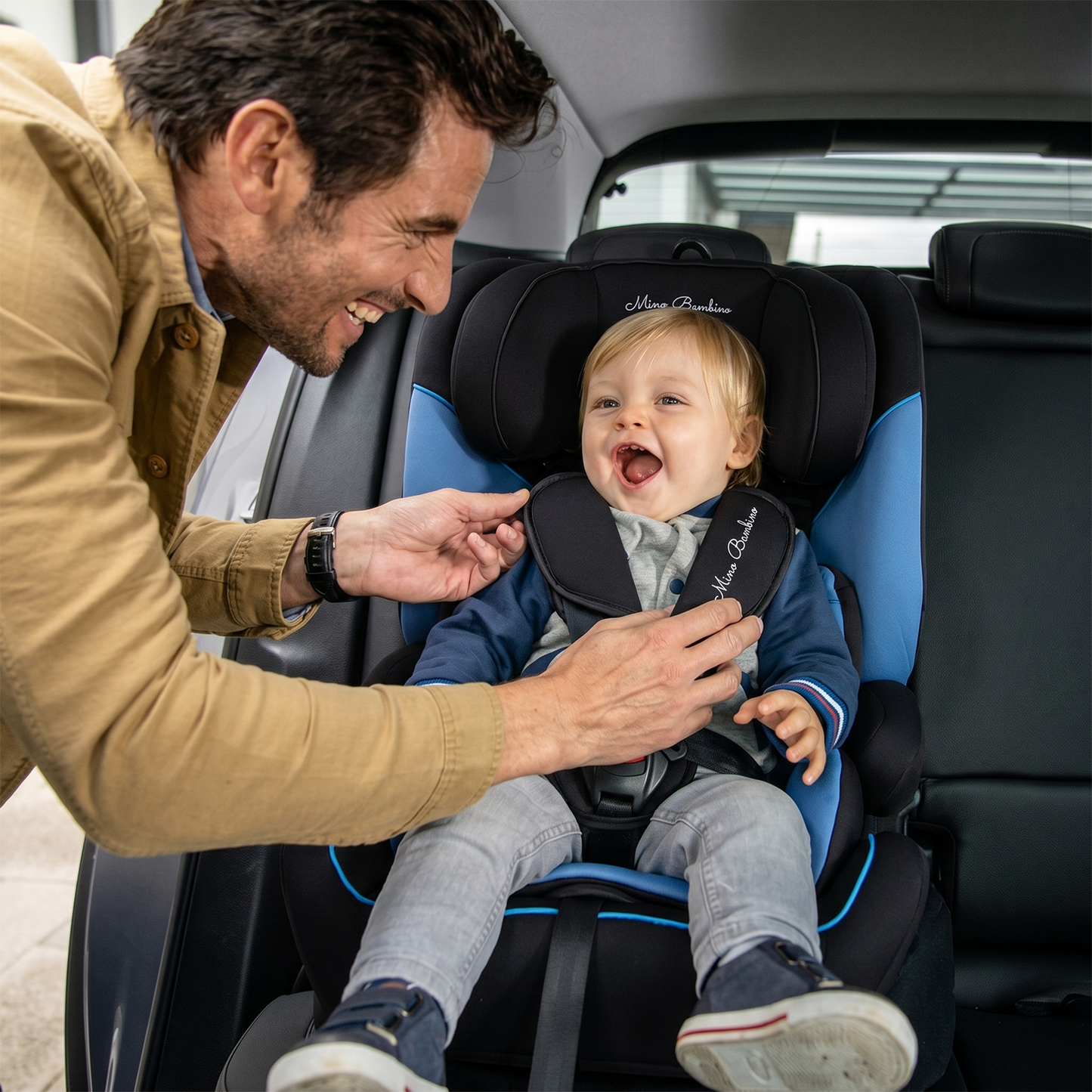 Mino Bambino Autostoel Isofix Blauw