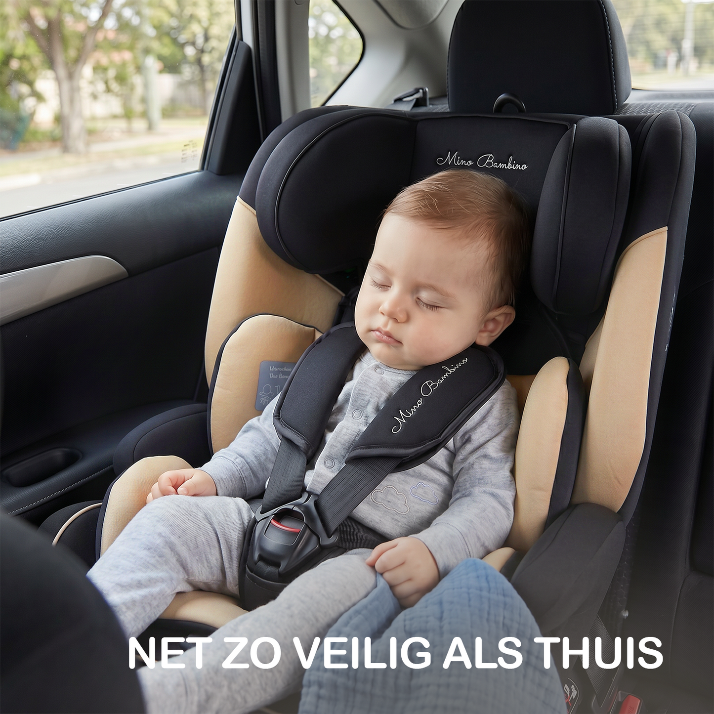 Mino Bambino Autostoel Isofix Taupe