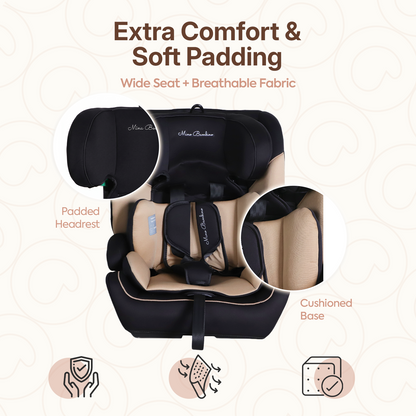 Mino Bambino Autostoel Isofix Taupe