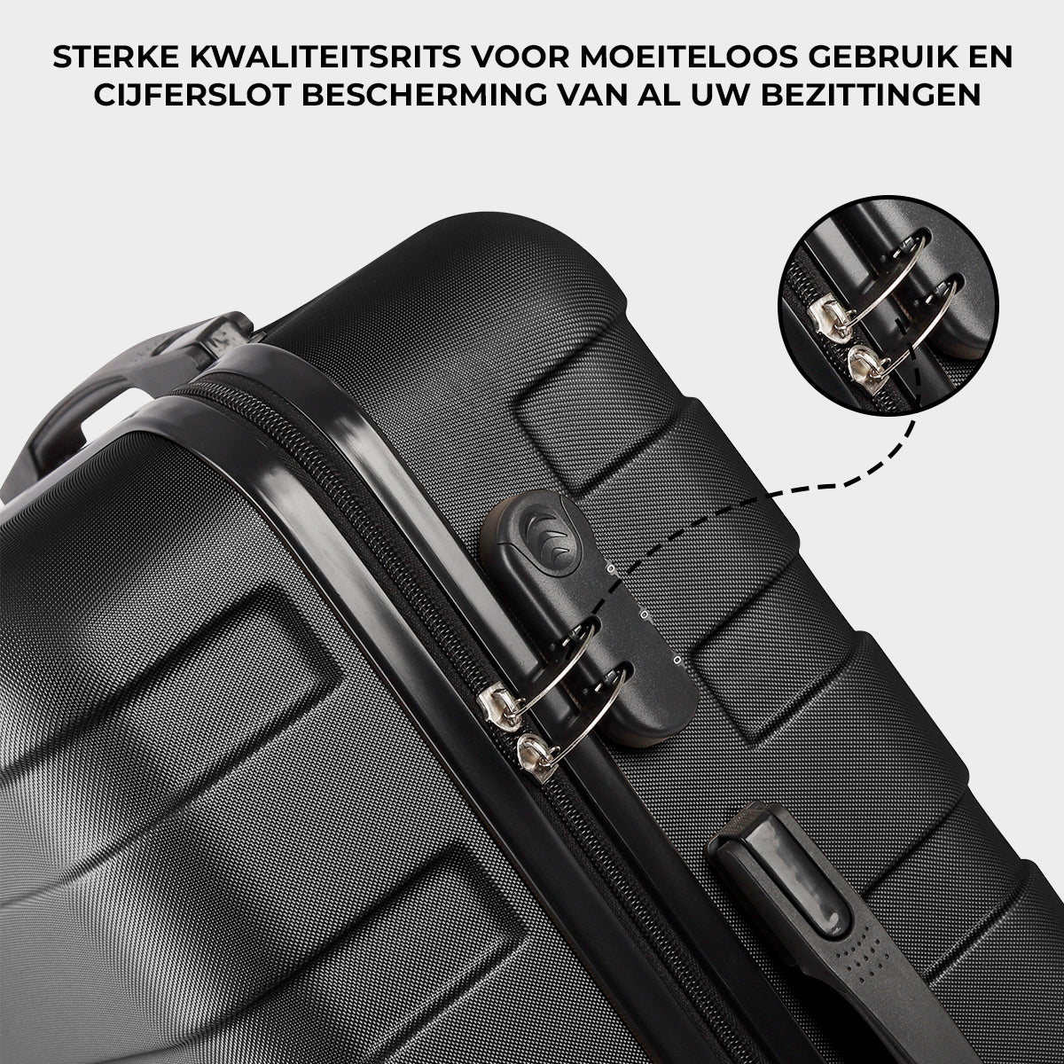 Fly&Bye Kofferset Zwart