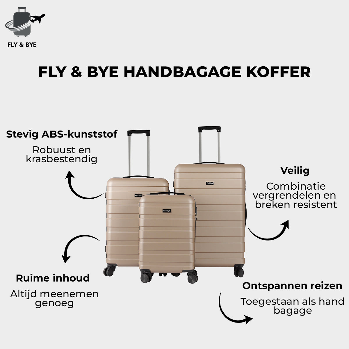 Kofferset Champagne