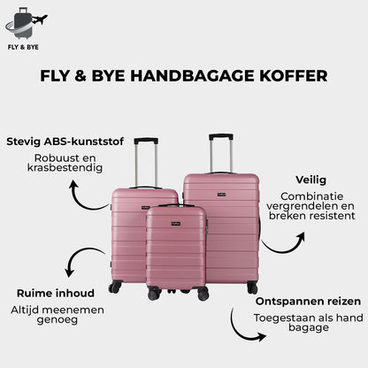 Classic Kofferset Roze