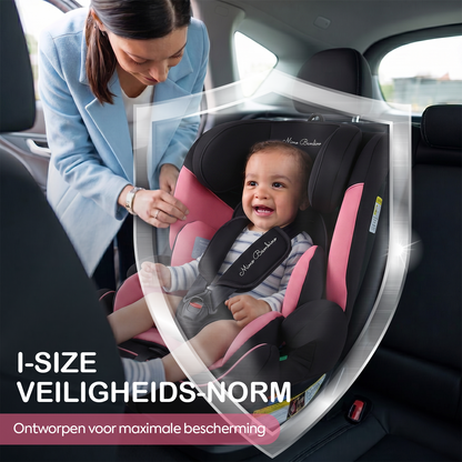 Mino Bambino Autostoel Isofix Roze