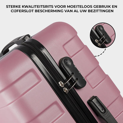 Classic Kofferset Roze