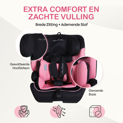 Mino Bambino Autostoel Isofix Roze