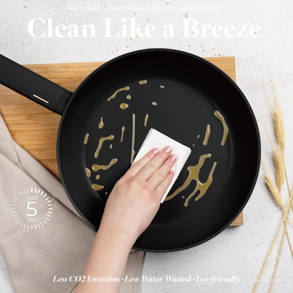 Berlinger Haus 15 Delige Pannenset Zwart/Rose Goud