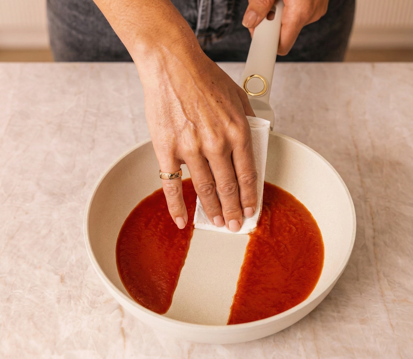 15 Delige Pannenset Creme