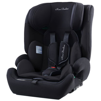 Mino Bambino Autostoel Isofix Zwart - witte achtergrond