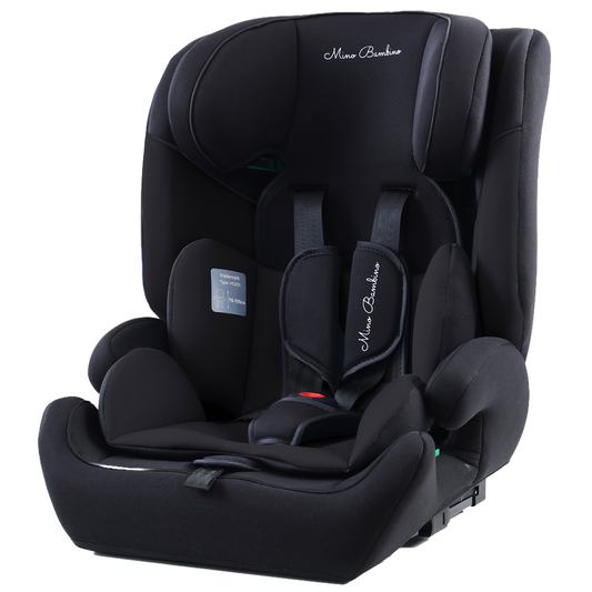 Mino Bambino Autostoel Isofix Zwart - witte achtergrond