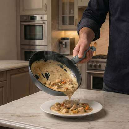 15 Delige Pannenset Antraciet