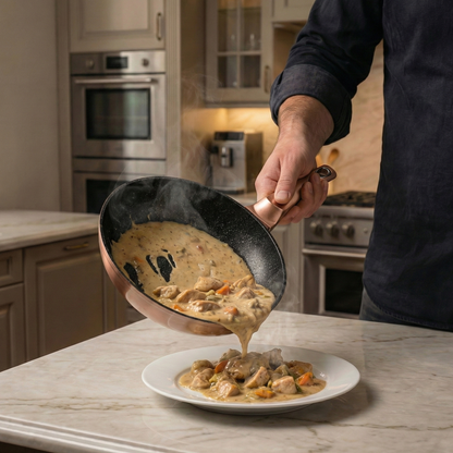 15 Delige Pannenset Rose Goud