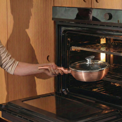 15 Delige Pannenset Rose Goud