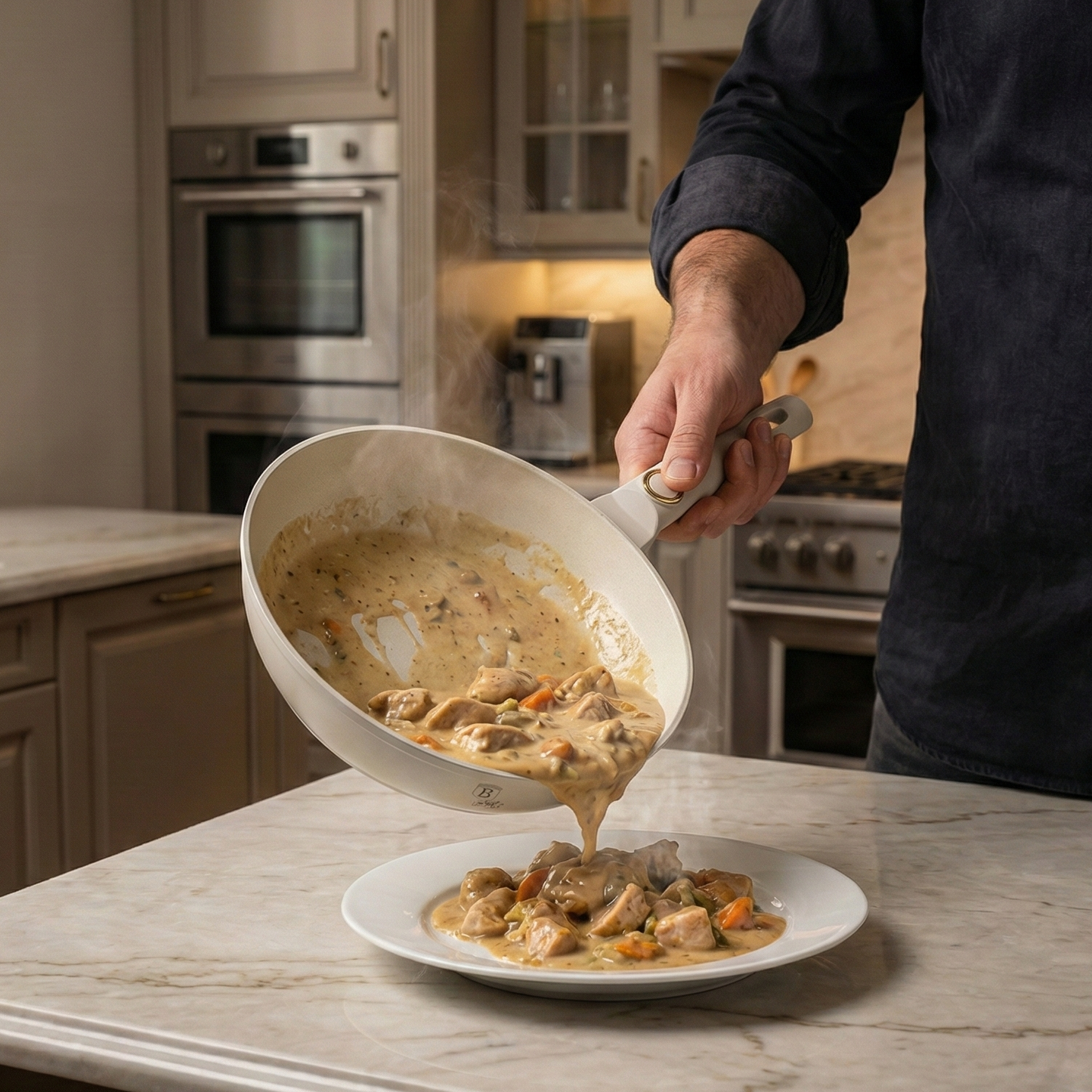 15 Delige Pannenset Creme